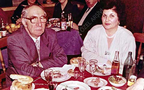 Enfira ve eşi Qiyasbayli Tofik